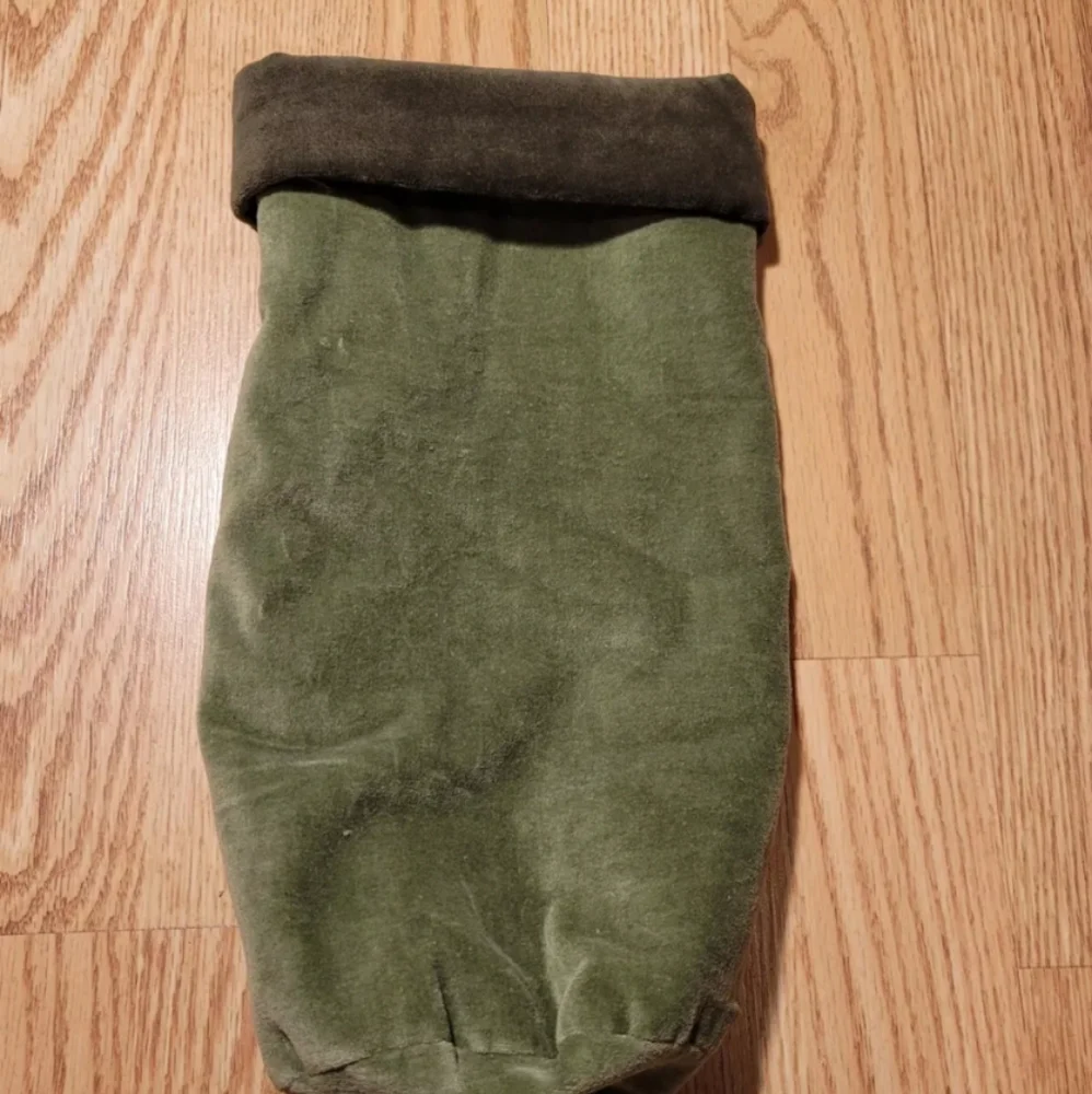 Pottery Barn Wine Bag Velvet